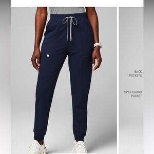 Fabletics High Rise Navy On-call joggers